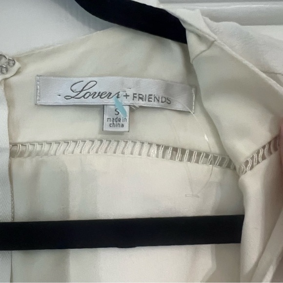 Lovers + Friends Radiance White Ivory Long Sleeve Skort Romper Size S - Picture 10 of 10